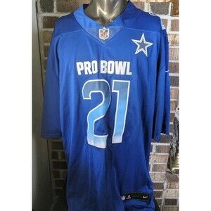 Ezekiel Elliott #21 Pro Bowl NFL Players On Field Dallas Cowboys Jersey Sz XXL